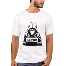 Diseño de camiseta Black Hacker