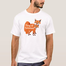 Diseño de camiseta con cita de zorro lindo Foxy & 