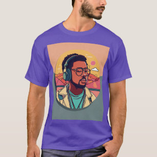 Diseño de camiseta con insignia para aficionados a