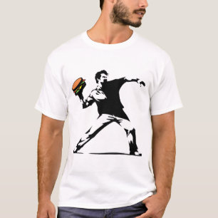 Diseño de camiseta con plantilla de lanzador de ha
