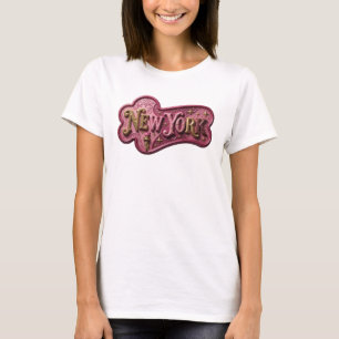 Diseño de camiseta Cool Gold NEW YORK