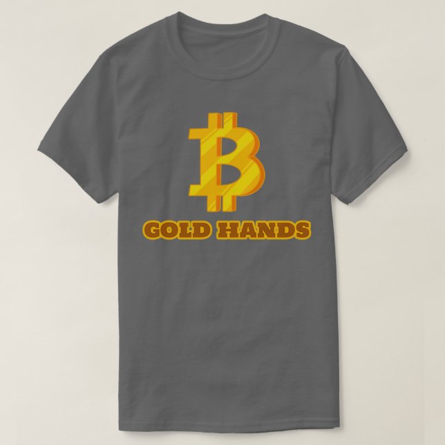 Diseño de camiseta Daytrader Gold Hands (Diseño del anverso)