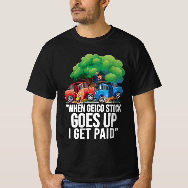 diseño de camiseta de accidente de coche  (Anverso)
