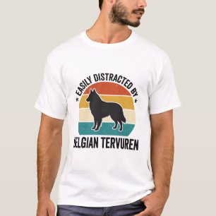 Diseño de camiseta de amante de perros antiguos de