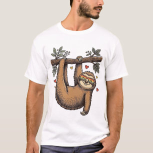 Diseño de Camiseta de Arcoíris de Corazón de Perez