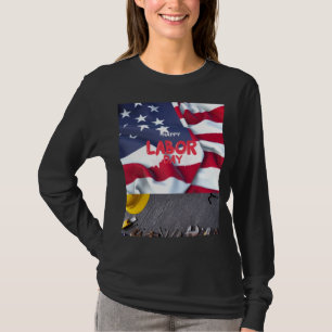 diseño de camiseta de arte del día del trabajo