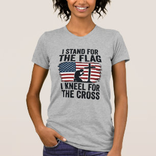Diseño de camiseta de bandera para la cruz de rodi