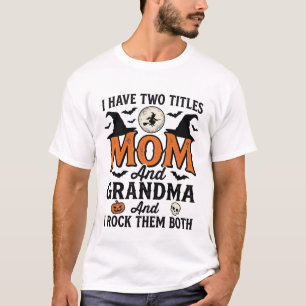 Diseño de camiseta de bruja vintage de Halloween M
