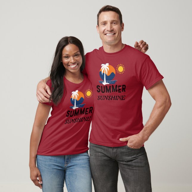 Diseño de camiseta de camiseta de verano Sunshine  (Unisexo)