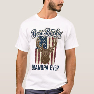 Diseño de camiseta de caza de ciervos para el mejo