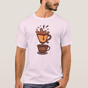 Diseño de camiseta de Coffee Lovers