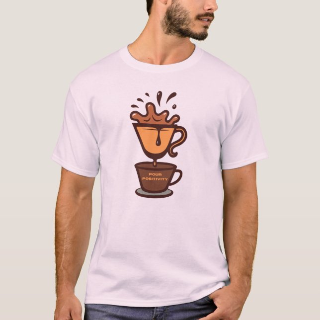 Diseño de camiseta de Coffee Lovers (Anverso)