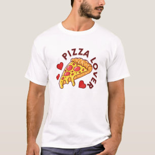 Diseño de camiseta de comida ligera