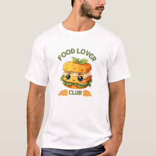 Diseño de camiseta de comida Personalizado