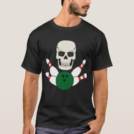 Diseño de camiseta de cráneo de BOLOS para hombres