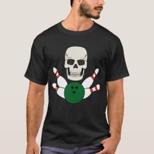 Diseño de camiseta de cráneo de BOLOS para hombres
