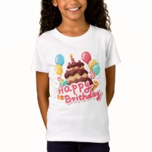 diseño de camiseta de cumpleaños de camiseta de ch