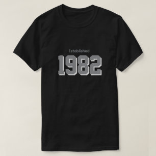 Diseño de camiseta de cumpleaños vintage estableci