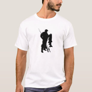 Diseño de camiseta de deportes de pesca