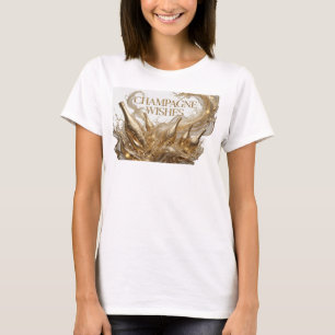 Diseño de camiseta de DYNAMIC ORANGE CHAMPÁN DESEO