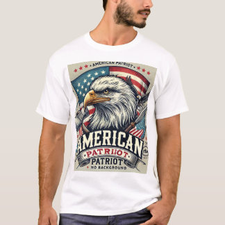 Diseño de camiseta de Eagle Bald Eagle