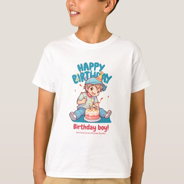 diseño de camiseta de feliz cumpleaños (Anverso)
