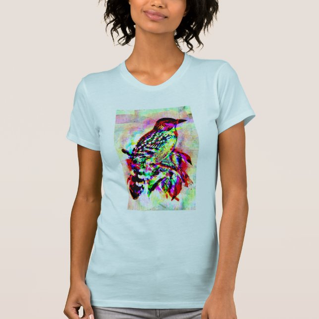 diseño de camiseta de foto de ave de vacaciones ca (Anverso)