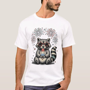 Diseño de camiseta de fuegos artificiales de mapac