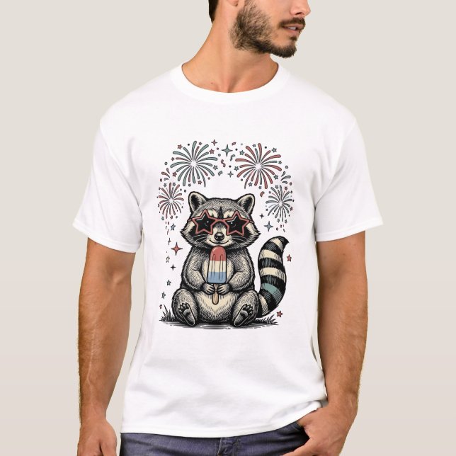 Diseño de camiseta de fuegos artificiales de mapac (Anverso)