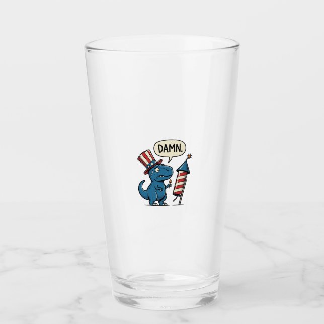 Diseño de camiseta de fuegos artificiales T-Rex pa (Anverso)