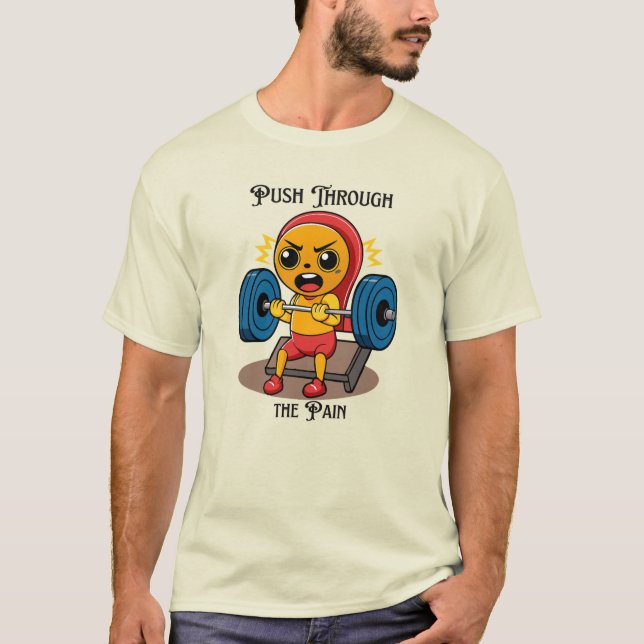 Diseño de camiseta de Gym Lovers (Anverso)