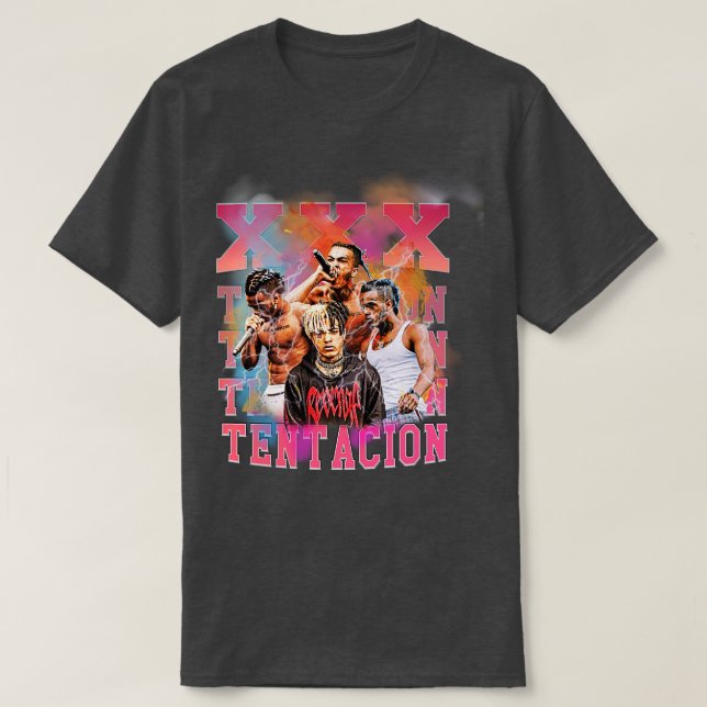 Diseño de camiseta de hip hop de tentativa XXX (Diseño del anverso)