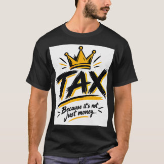 diseño de camiseta de impuestos
