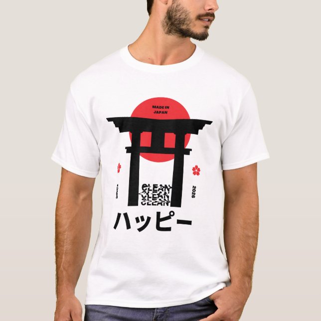 diseño de camiseta de Japón (Anverso)