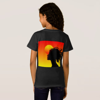 Diseño de camiseta de la naturaleza del árbol al a