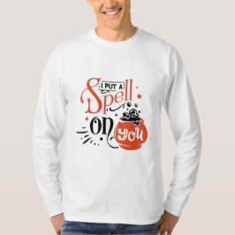 Diseño de camiseta de manga larga de Halloween | F