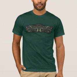 Diseño de camiseta de nudo celta en color 2