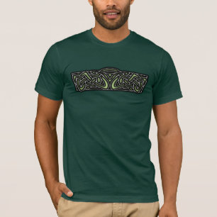 Diseño de camiseta de nudo celta en color 2