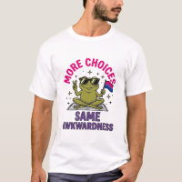 Diseño de camiseta de orgullo de rana bi divertida