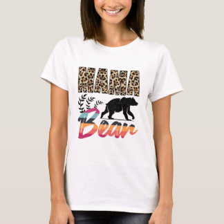 Diseño de camiseta de oso de mamá con forma de oso