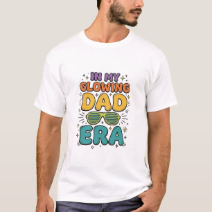 Diseño de camiseta de papá de gafas de sol retro d