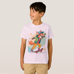Diseño de camiseta de personaje de dibujos animado