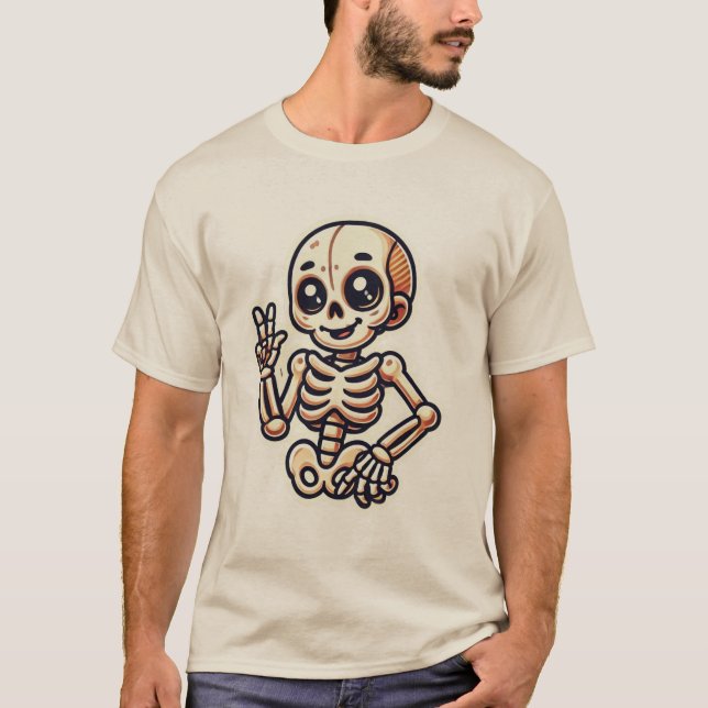 Diseño de camiseta de Personalizado Skeleton (Anverso)