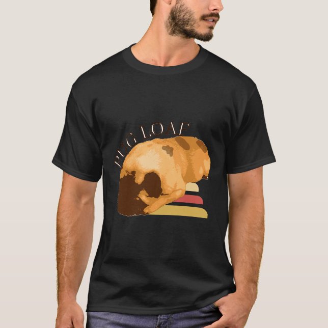 diseño de camiseta de pug adorable 170 (Anverso)
