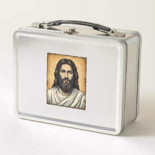 Diseño de camiseta de retrato religioso grabado vi