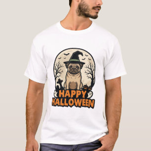 Diseño de camiseta de sombrero de bruja Vintage Pu
