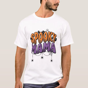 Diseño de camiseta de Spooky Mama Vintage Hallowee