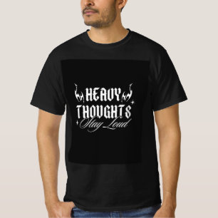 diseño de camiseta de stay loud
