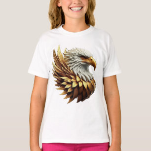 "Diseño de camiseta de tatuaje de águila"