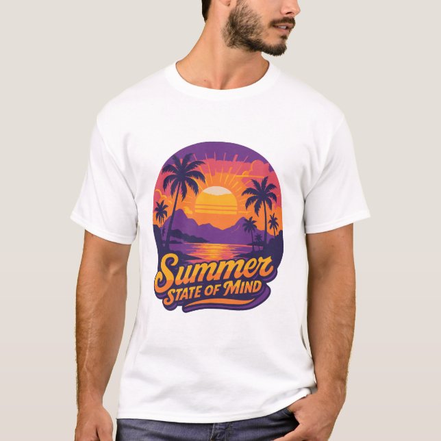 Diseño de camiseta de verano (Anverso)